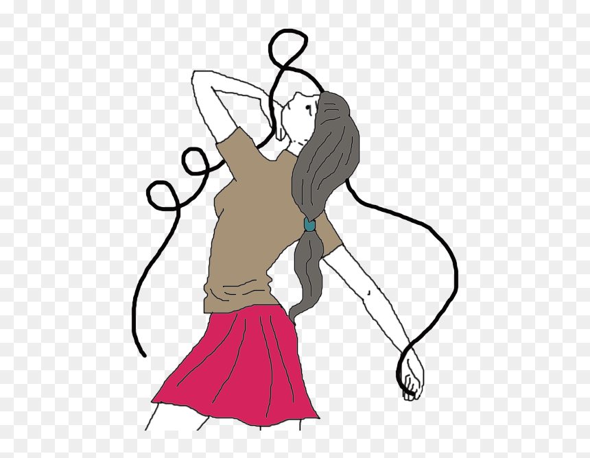 Curved Lines - Illustration, HD Png Download - curved line png