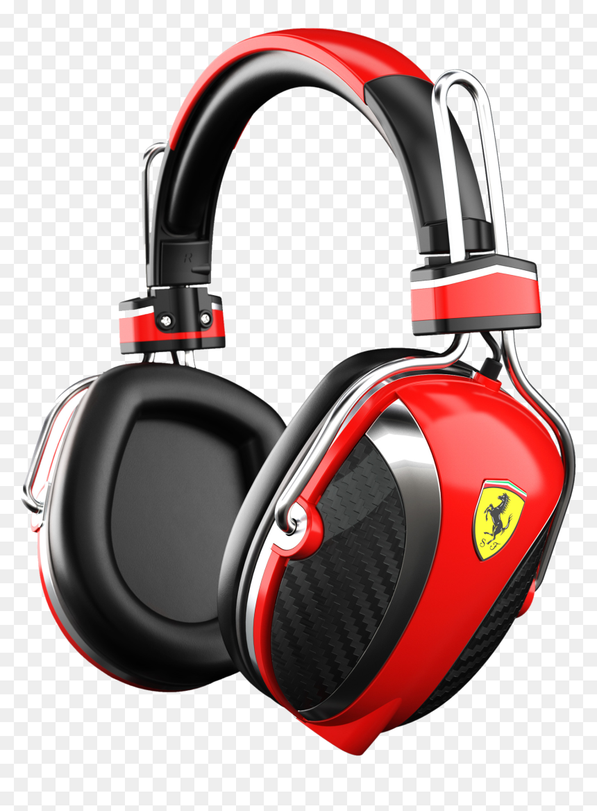 Headphones Png Images Free Download - Ferrari P200 Headphones, Transparent Png - headphone png