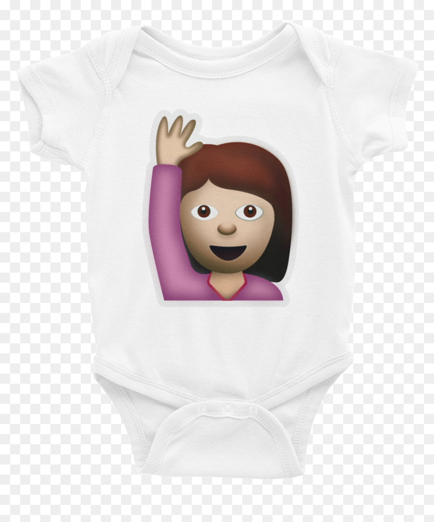 Emoji Baby Short Sleeve One Piece - Batman, HD Png Download - ok hand emoji png