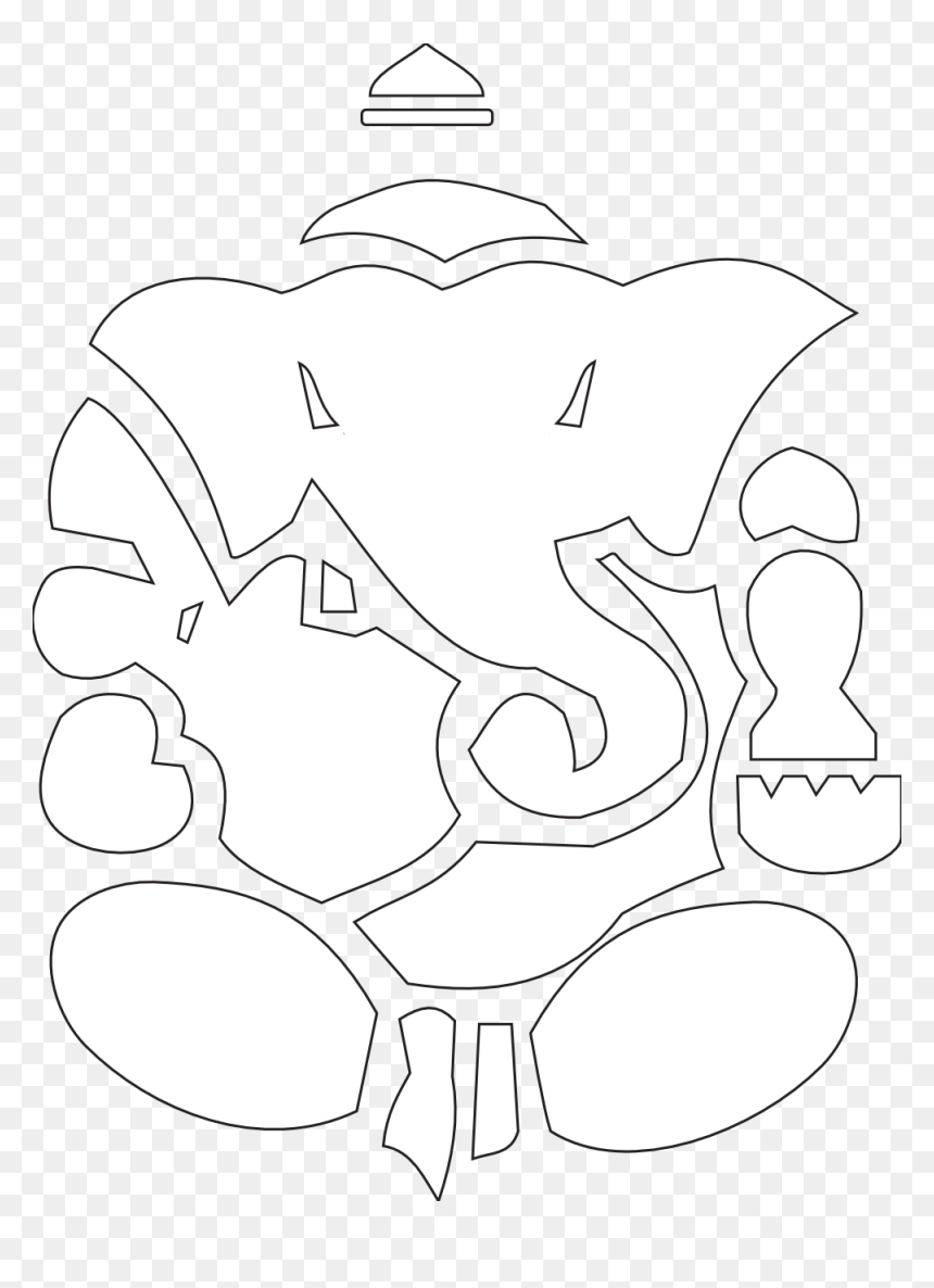 Ganpati Images Hd 1080p, Png Download - Om Ganeshaya Namah Sanskrit, Transparent Png - lord vinayaka png