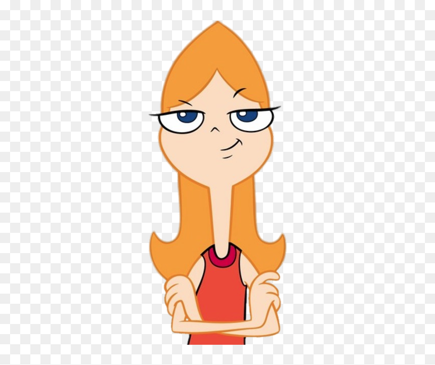 Candace Phineas E Ferb, HD Png Download - cross out png