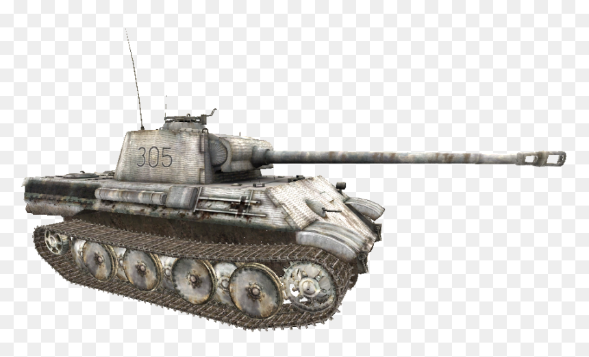 Panther Model Winterised Cut Waw - Call Of Duty Panther Tank, HD Png Download - cod ww2 png