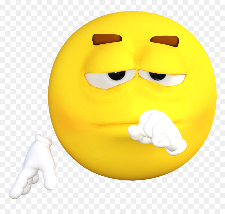 Hand Emoji Png Image - Emoji Sonolento Em Png, Transparent Png - hand emoji png
