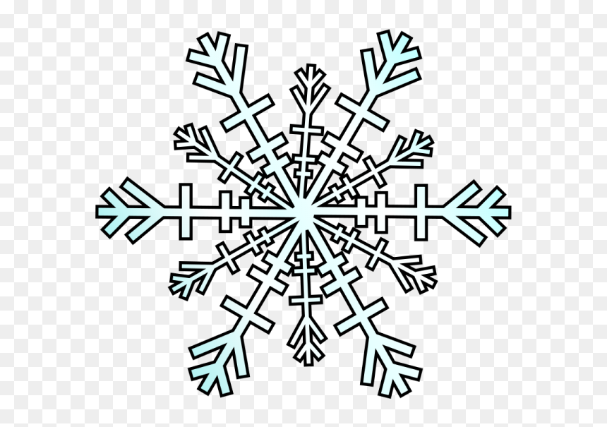 Clip Art Winter, HD Png Download - snow flake png