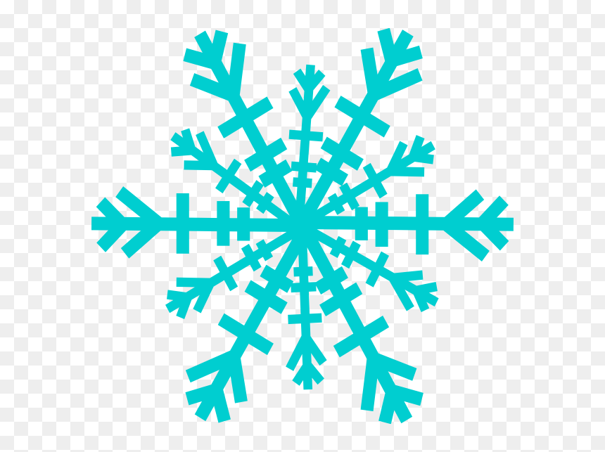 Snowflake Clip Art At Clker - Snowflake Clipart Transparent Png, Png Download - snow flake png