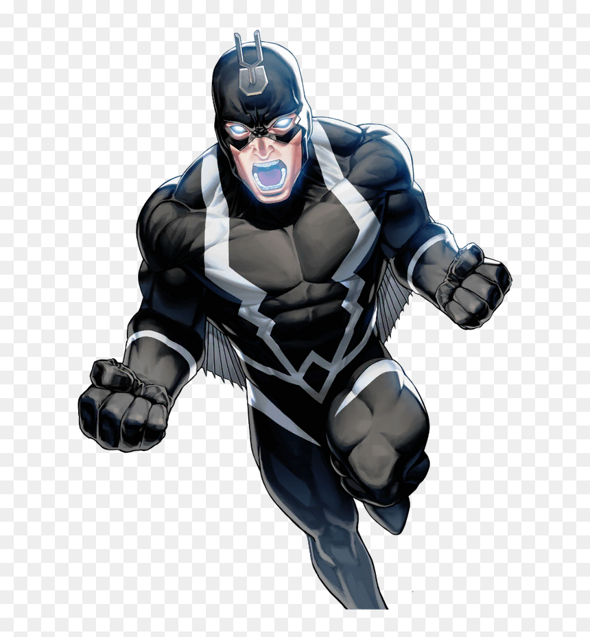Black Bolt - Black Bolt Marvel, HD Png Download - versus png