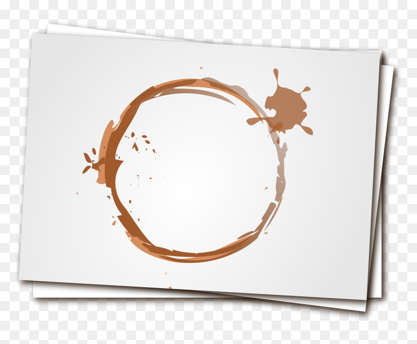 Coffee Stain Clip Arts - Coffee Stain Big, HD Png Download - coffee stain png