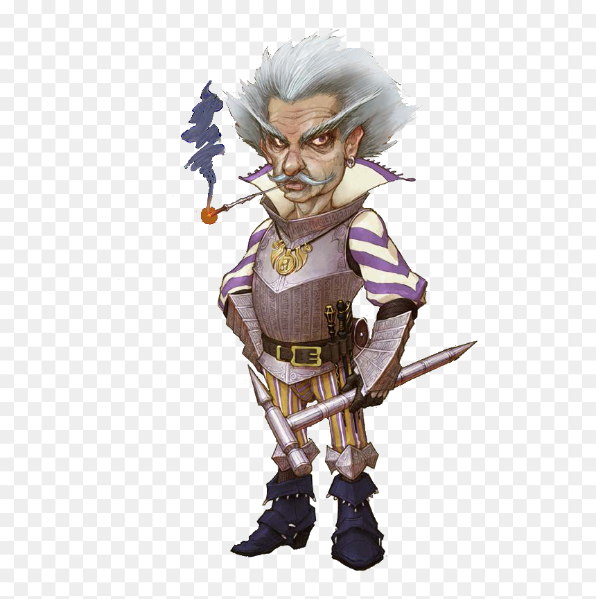 Gnome Warrior Png - Dungeon And Dragon Gnom, Transparent Png - gnome child png