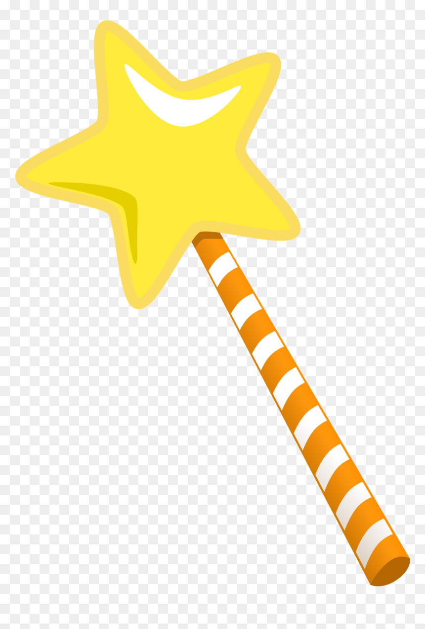 Magic Wand Cartoon Style Clip Arts - Covid 19 Campaign, HD Png Download - wand png