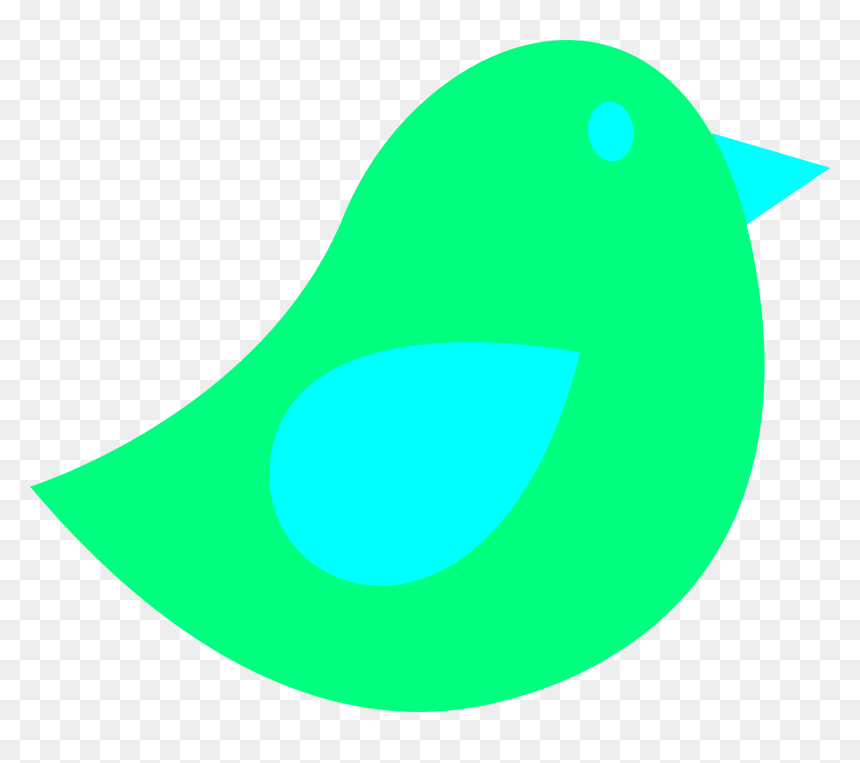Green Little Bird Clipart Png - Green Bird Clipart Png, Transparent Png - green png