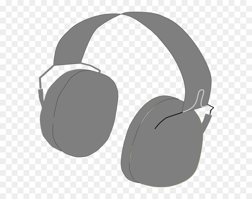 Headphone Svg Clip Arts - Headphones, HD Png Download - headphone png