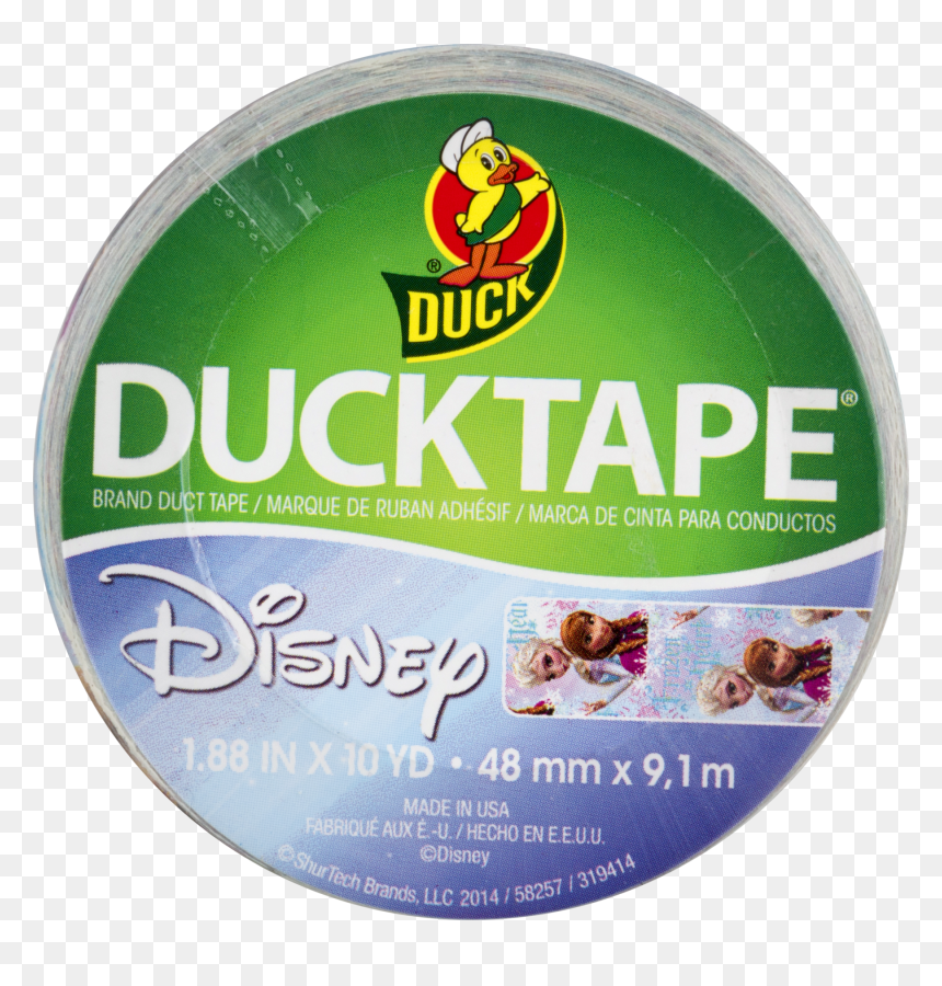 Duck Brand 283420 Disney-licensed Frozen Featuring - Label, HD Png Download - duct tape png