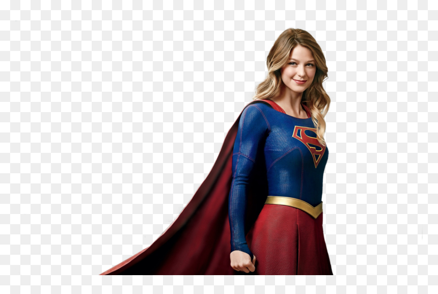 Supergirl Png - Melissa Benoist Supergirl, Transparent Png - supergirl png