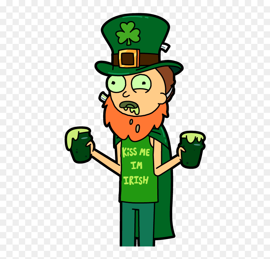 Leprechaun Clipart Buff - Clipart Leprechan, HD Png Download - morty png