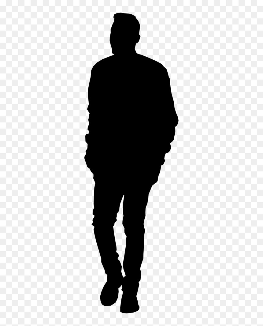 Man Silhouette Png - Parque Das Nações Indígenas, Transparent Png - people standing png