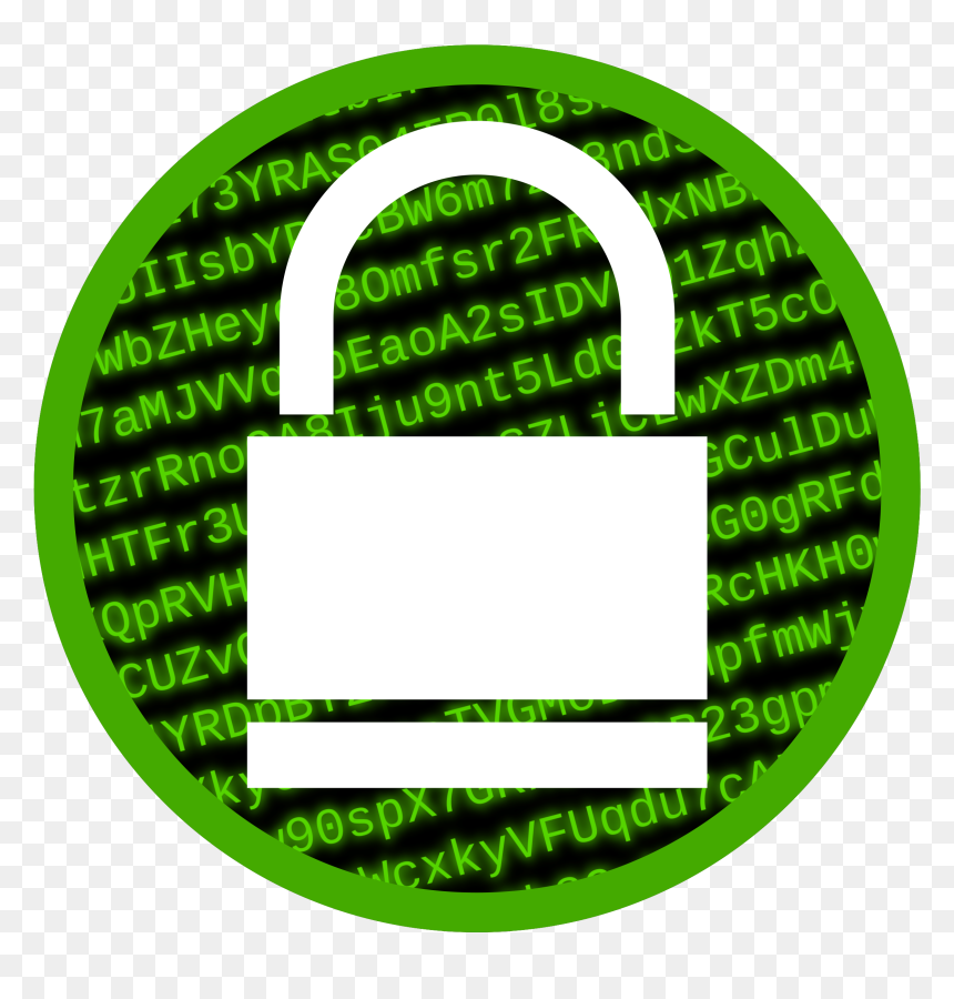 Encryption Clipart, HD Png Download - crosshairs png
