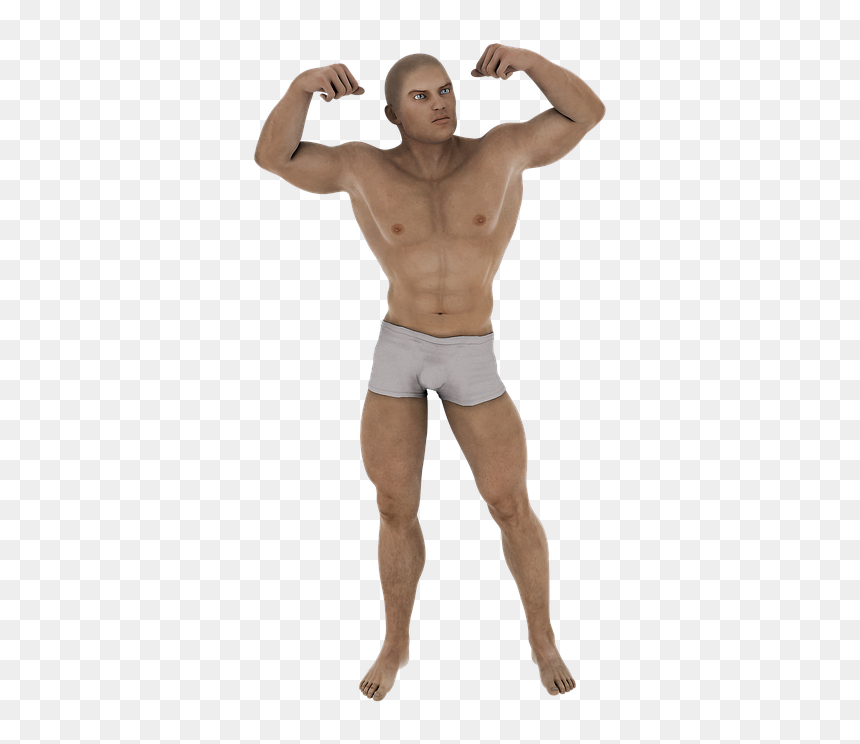 Muscular Man Transparent, HD Png Download - guy fieri png