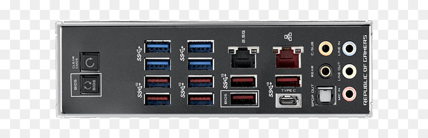 Rog Crosshair Viii Hero, Amd X570 Chipset, Am4, Atx - Asus Rog Crosshair Viii Hero, HD Png Download - crosshairs png