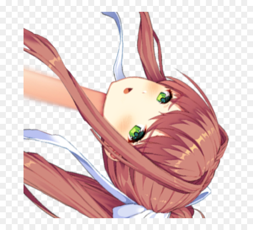 When Monika Is Disappointed By Your Internet Search - Illustration, HD Png Download - monika png