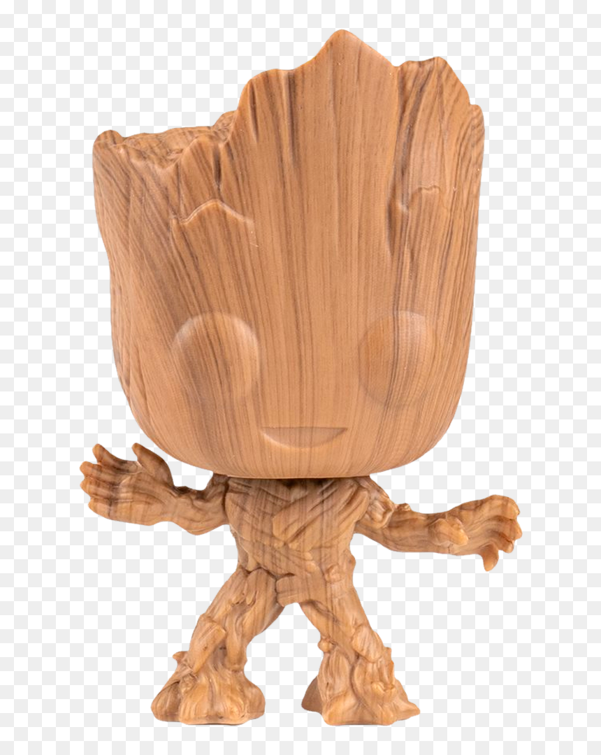 Groot Wooden Funko Pop, HD Png Download - groot png