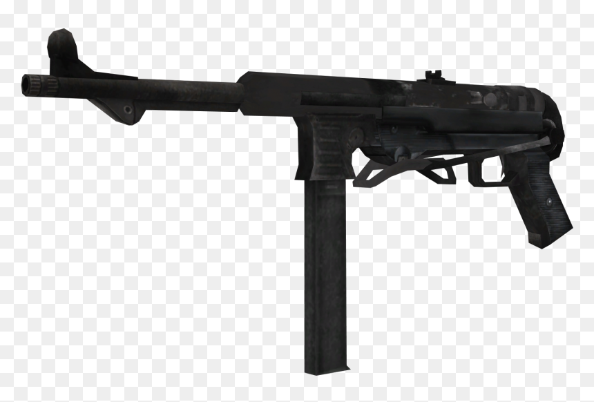 Mp 40 Ww2 Png, Transparent Png - cod ww2 png