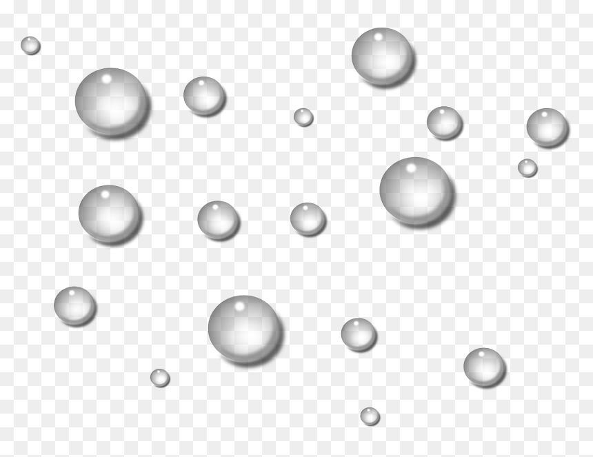 Transparent Rain Drop Png, Png Download - water droplets png