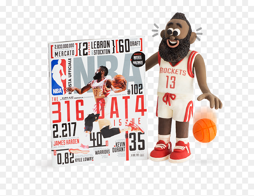 Dribble Basketball, HD Png Download - james harden png