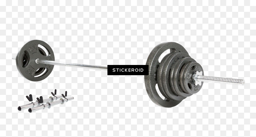 Barbell Equipments Gym Sports - Barbell, HD Png Download - barbell png