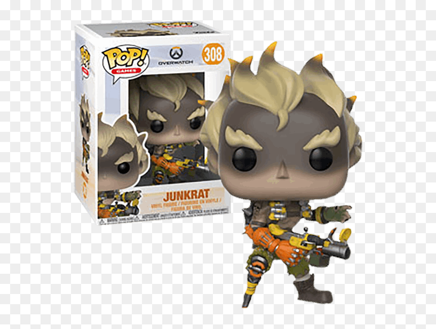 Overwatch Pop Figures, HD Png Download - junkrat png