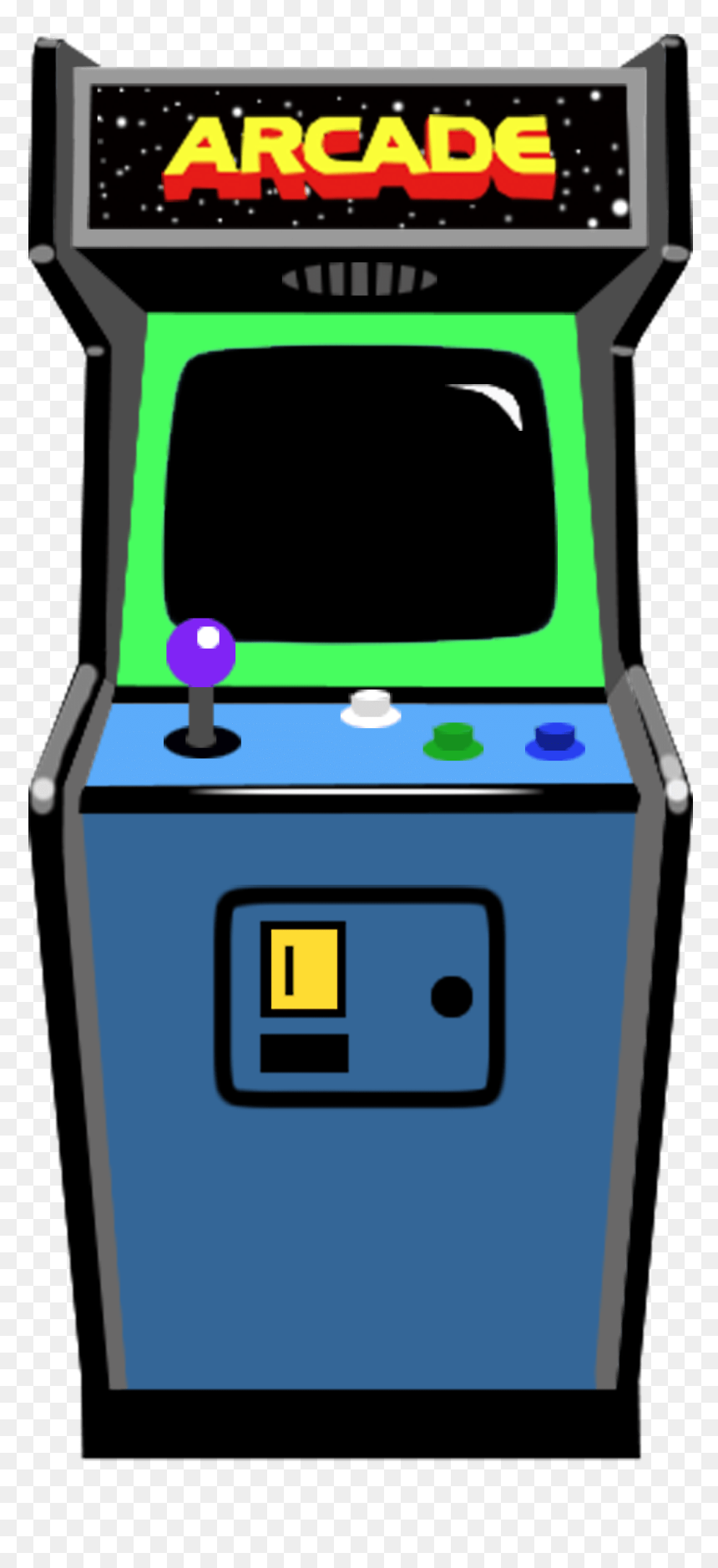 Transparent Jukebox Png - Arcade Clipart, Png Download - video game png