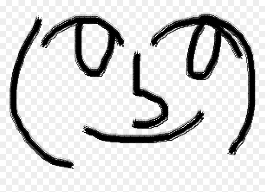Sketch, HD Png Download - meme face png