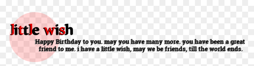 Graphics, HD Png Download - birthday wishes png