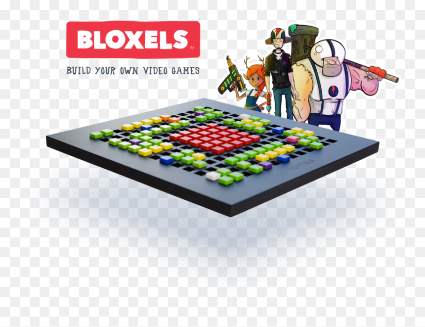 Bloxels Projectimage Endgraphic - Bloxels, HD Png Download - video game png