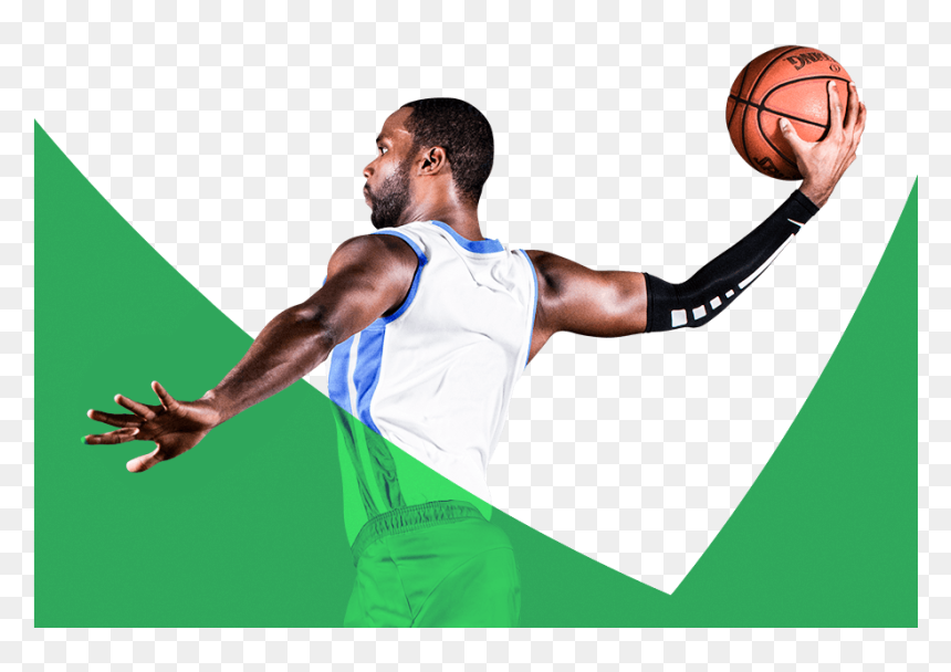 Green Black Basketball Player Png , Png Download - Basketball, Transparent Png - basketball player png