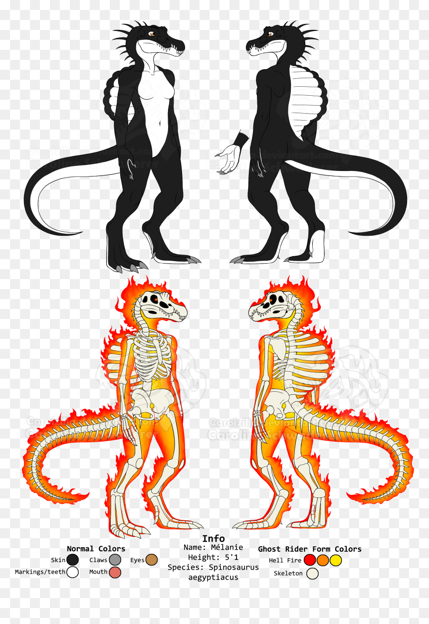 Claw Clipart Ghost - Anthro Spinosaurus, HD Png Download - claw marks png