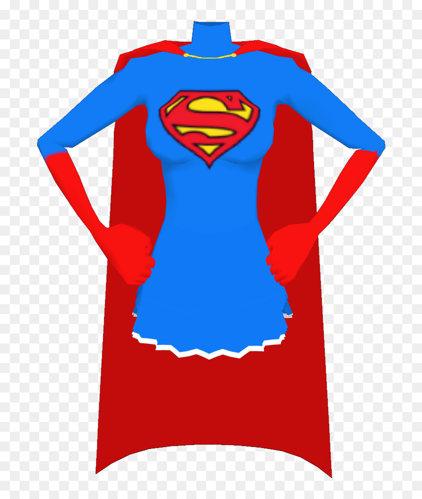 Supergirl Beta Top Cape Gloves Front - Ponce De Leon Inlet Lighthouse & Museum, HD Png Download - supergirl png