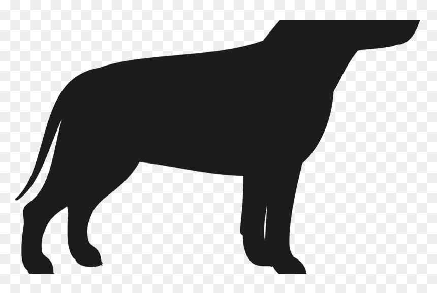 Pitbull Dog Silhouette Com Free For Personal Use - Guard Dog, HD Png Download - pitbull png