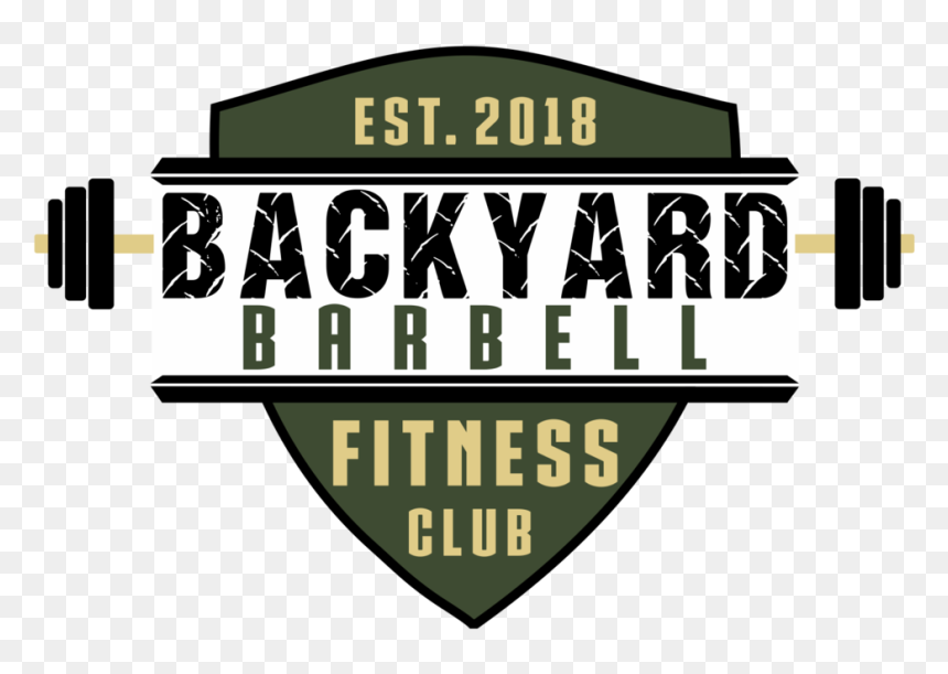 Backyard Barbell - Emblem, HD Png Download - barbell png