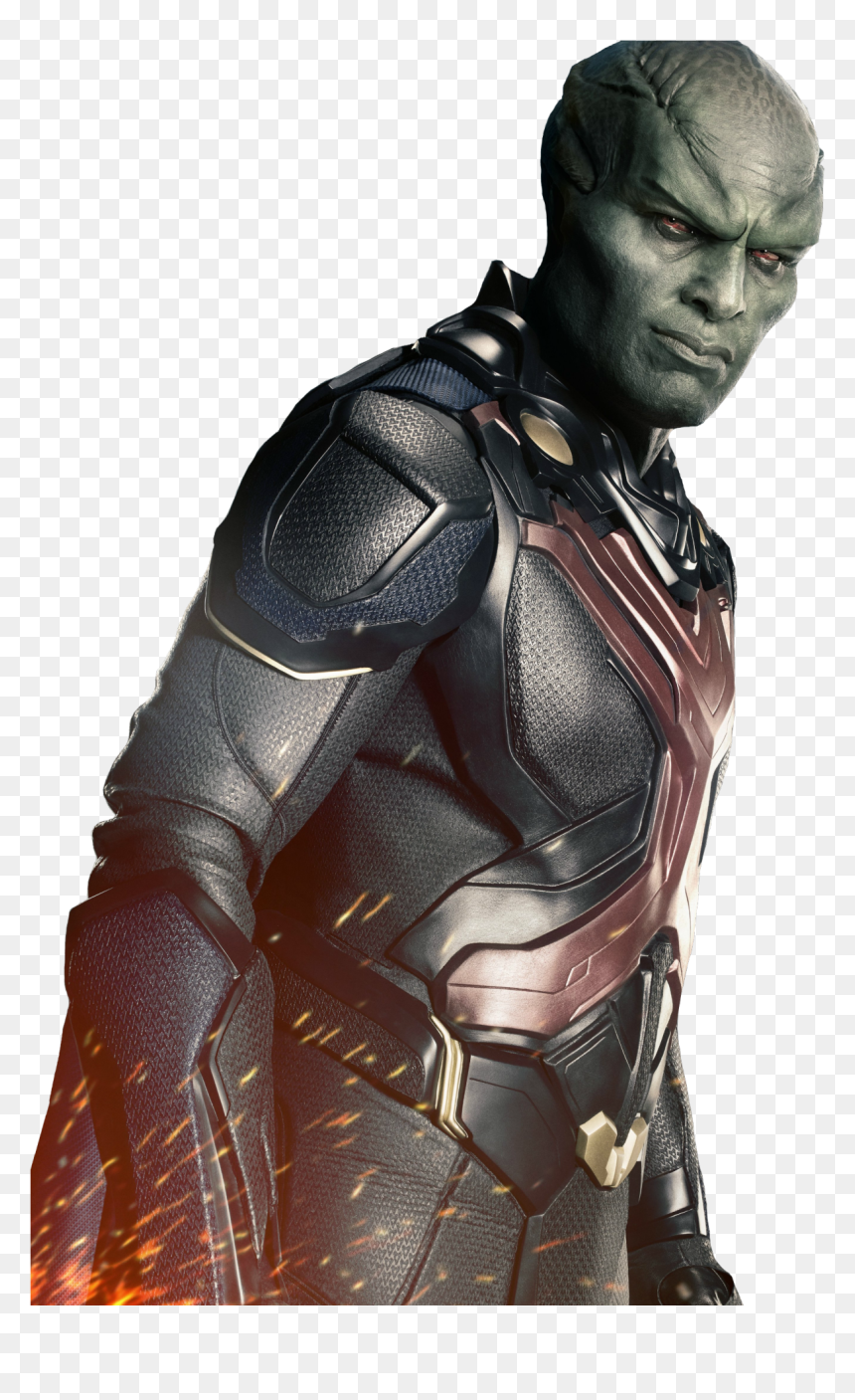 Supergirl Martian Manhunter, HD Png Download - supergirl png