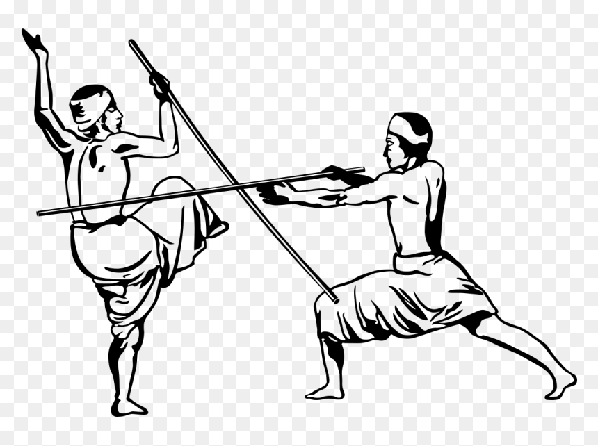 Silambattam Art, HD Png Download - talwar png