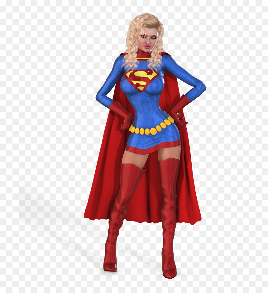 Supergirl Superwoman Costume Adventure Comics - Superwoman Png, Transparent Png - supergirl png