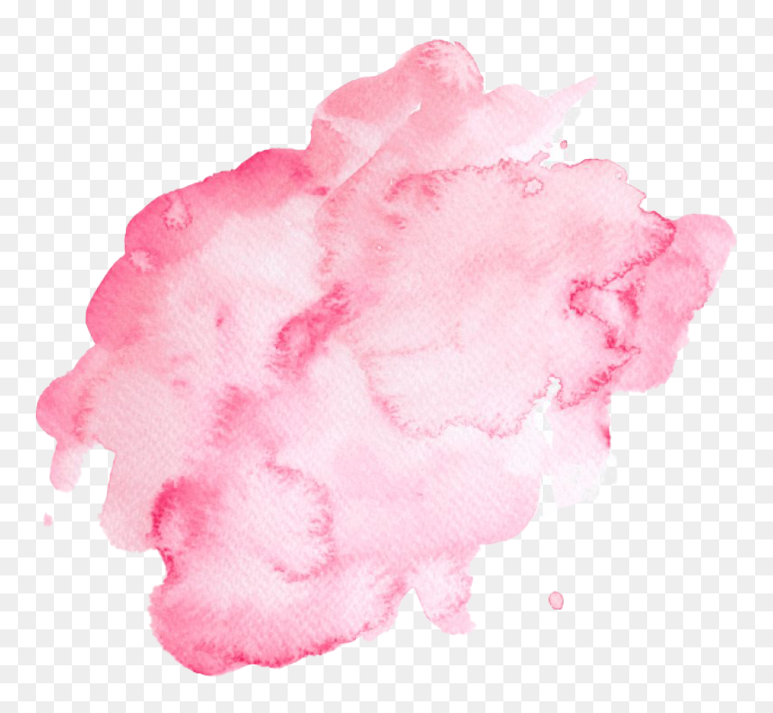 Pink Watercolor Png Hd Image - Illustration, Transparent Png - water color png