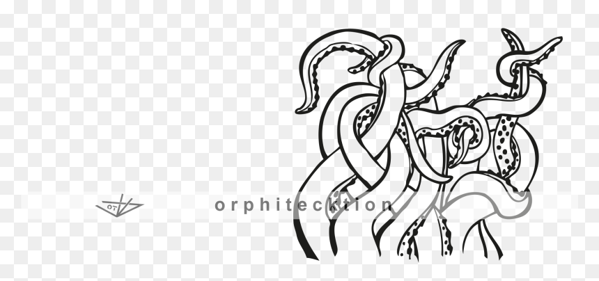 The Princess And The Kraken - Cartoon, HD Png Download - tentacle png