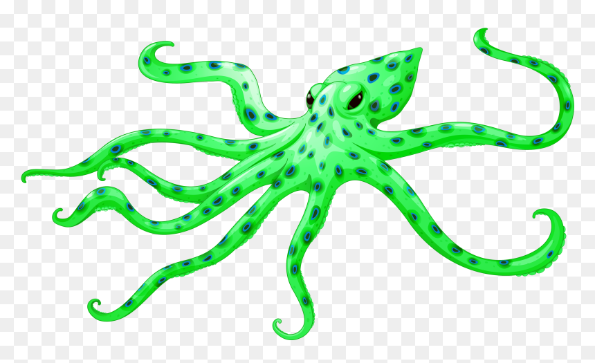 Transparent Octopus Tentacle Png - Blue Ringed Octopus Drawing, Png Download - tentacle png