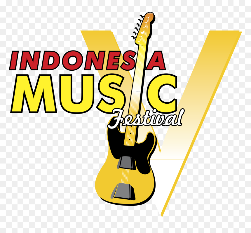 Indonesia Music Festival Logo Png Transparent - Music Festival, Png Download - music instruments png