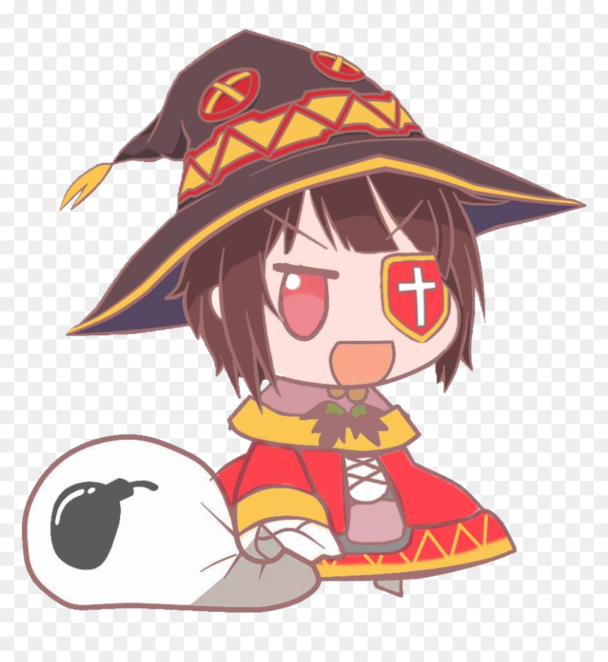Welcome To Reddit, - Megumin Chibi, HD Png Download - megumin png