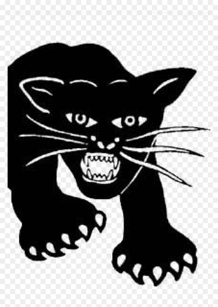 Original Black Panther Logo - Emory Douglas Black Panther Logo, HD Png Download - black panther logo png