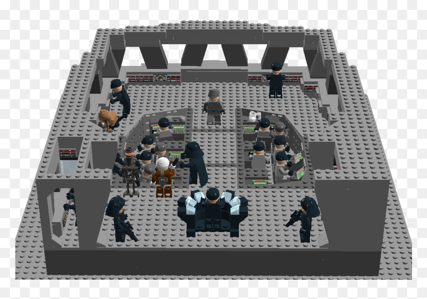 Star Destroyer Bridge Star Wars Episode - Lego Star Wars Star Destroyer Bridge, HD Png Download - star destroyer png