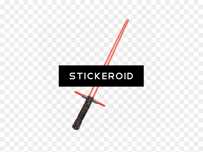Kylo Ren Red Lightsaber - Kylo Ren, HD Png Download - red lightsaber png