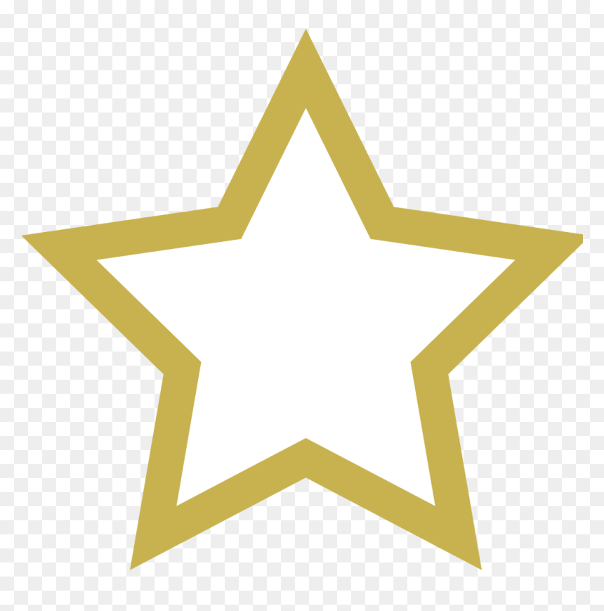 Watch Icon Hl - Star ⭐, HD Png Download - star outline png